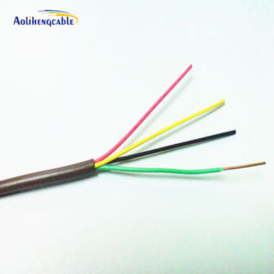 Cabo de alarme de núcleo de PVC Jacket 4 utilizado em sistemas de alarme de iluminação de emergência