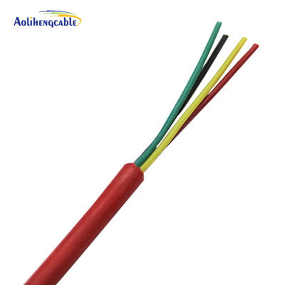 Cabo de alarme de núcleo de PVC Jacket 4 utilizado em sistemas de alarme de iluminação de emergência