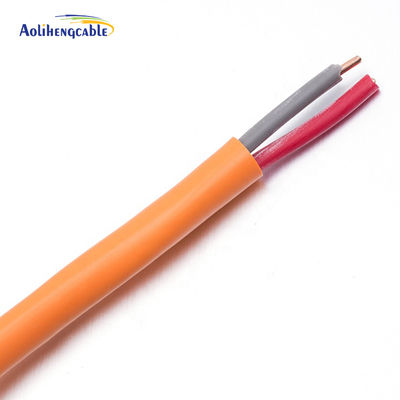 Cabos de alarme de cobre 2 núcleos PVC com blindagem de 1,05 mm ID CE certificado