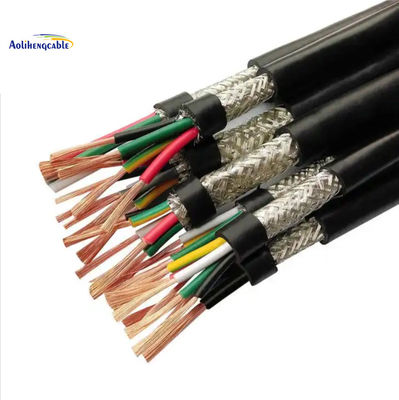 2 3 4 5 6 Core RVVP Shielded Cable 5.5mm-8mm OD Alta Durabilidade