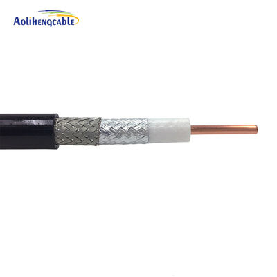 Logotipo personalizado RG 59 cabo coaxial para CCTV / CATV de alto desempenho